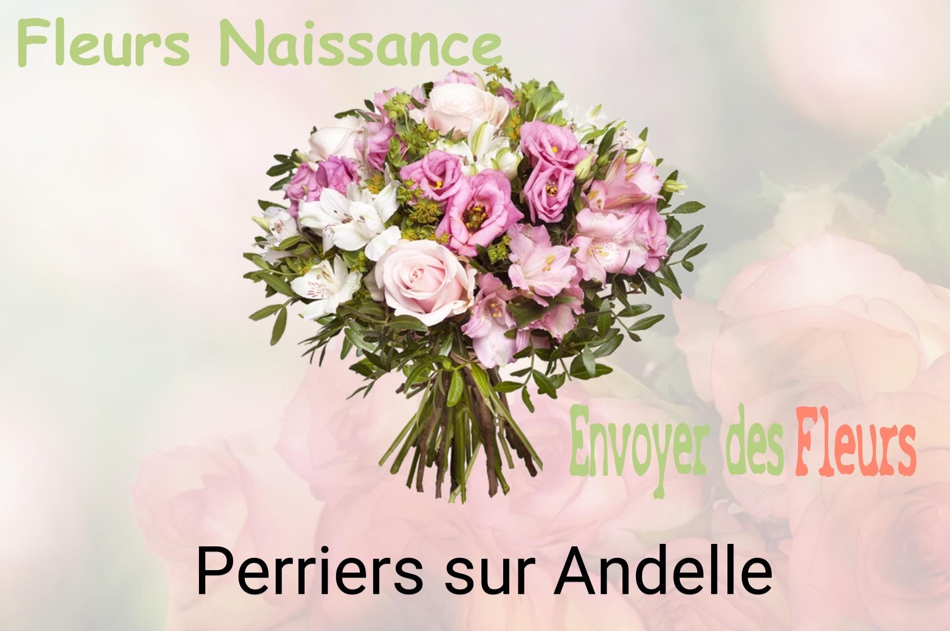 Bouquet de fleurs de naissance livré à Perriers-sur-Andelle