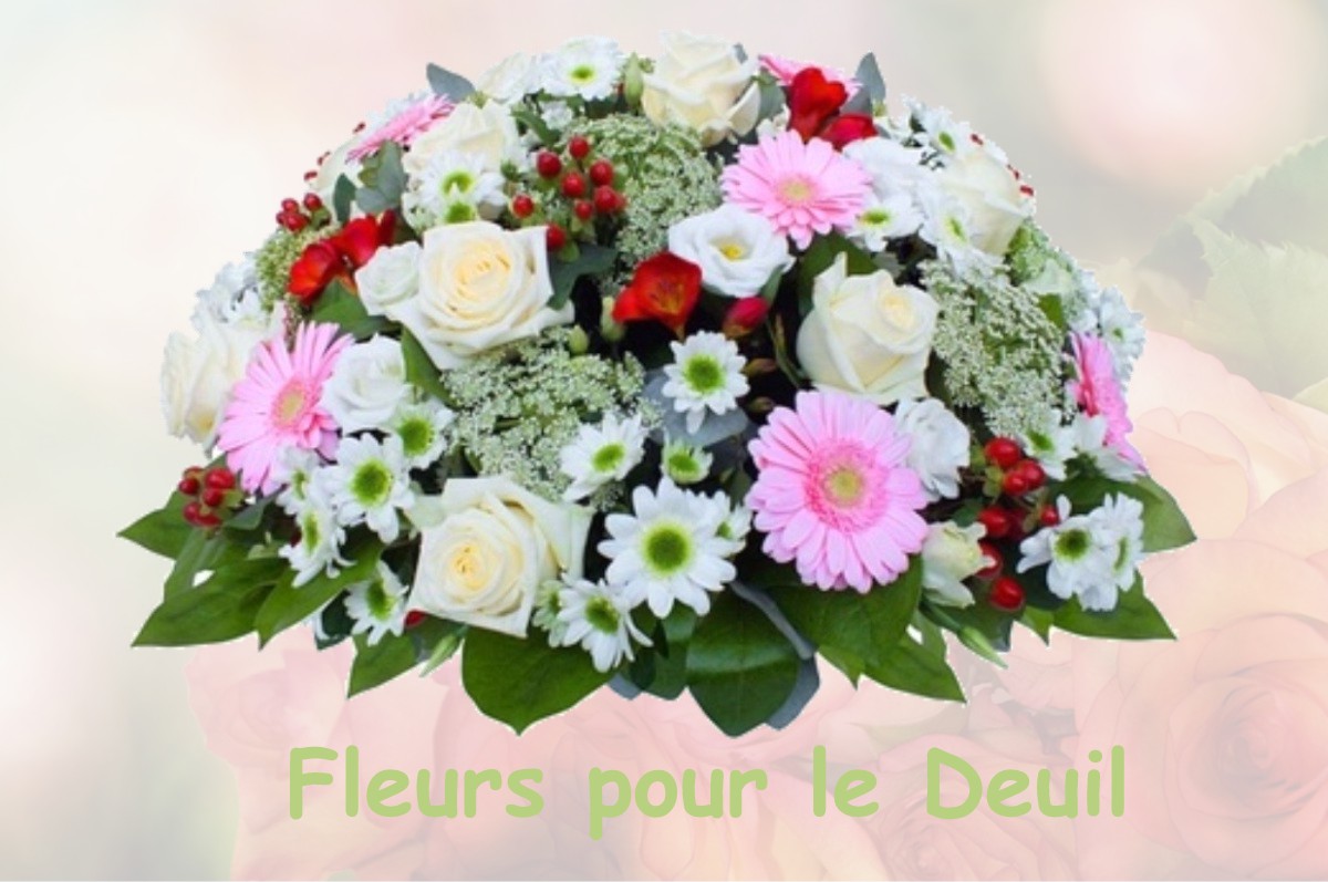 fleurs deuil PERRIERS-SUR-ANDELLE